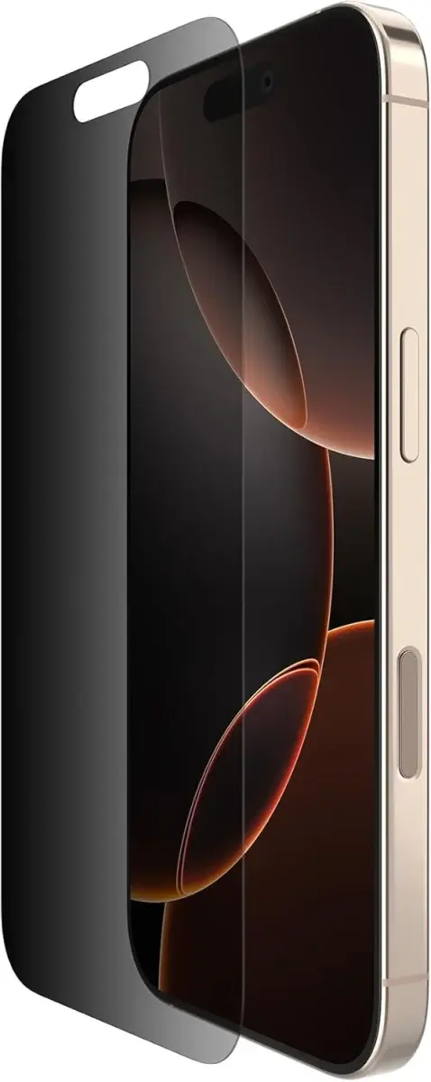 Belkin ScreenForce InvisiGlass iPhone 16 Pro Screenprotector Privacy afbeelding 1