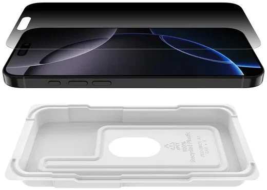 Belkin ScreenForce InvisiGlass iPhone 16 Pro Max Screenprotector Privacy afbeelding 10