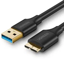 UGREEN USB naar Micro B Data en Laadkabel 10W 5Gbps 0.5M Zwart afbeelding