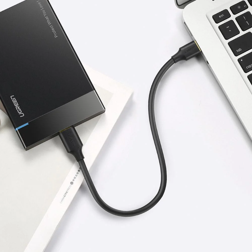 UGREEN USB naar Micro USB  B Data en Laadkabel 10W 5Gbps 1M Zwart afbeelding 10