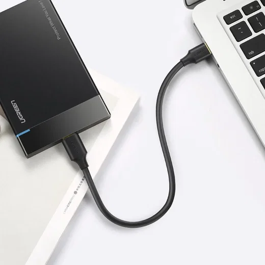 UGREEN USB naar Micro USB  B Data en Laadkabel 10W 5Gbps 1M Zwart afbeelding 10