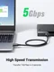 UGREEN USB naar Micro USB  B Data en Laadkabel 10W 5Gbps 1M Zwart afbeelding 3