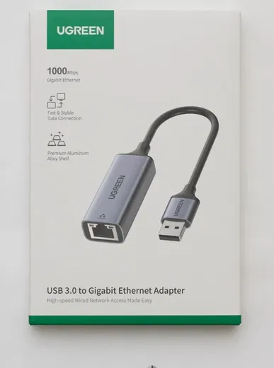 UGREEN USB 3.0 naar RJ45 Ethernet Netwerk Adapter 1000Mbps Gigabit afbeelding 8