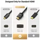 UGREEN HDMI Male naar HDMI Female Verlengkabel 4K@60Hz 18Gbps 1M Zwart afbeelding 8