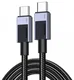 UGREEN USB-C naar USB-C Kabel 100W Power Delivery 1M Grijs afbeelding 1