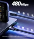 UGREEN USB-C naar USB-C Kabel 100W Power Delivery 2M Grijs afbeelding 5