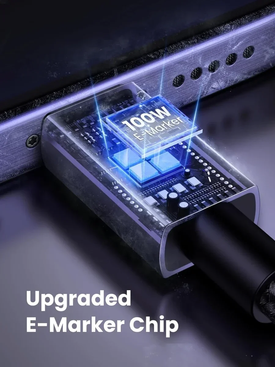 UGREEN USB-C naar USB-C Kabel 100W Power Delivery 2M Grijs afbeelding 6