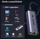 UGREEN USB-C 3.1 naar RJ45 Ethernet Netwerk Adapter 2500Mbps Gigabit afbeelding 3