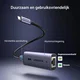 UGREEN USB-C 3.1 naar RJ45 Ethernet Netwerk Adapter 2500Mbps Gigabit afbeelding 4