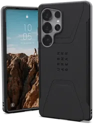 UAG Civilian Samsung Galaxy S25 Ultra Hoesje Qi2 Magnet Back Cover Zwart afbeelding