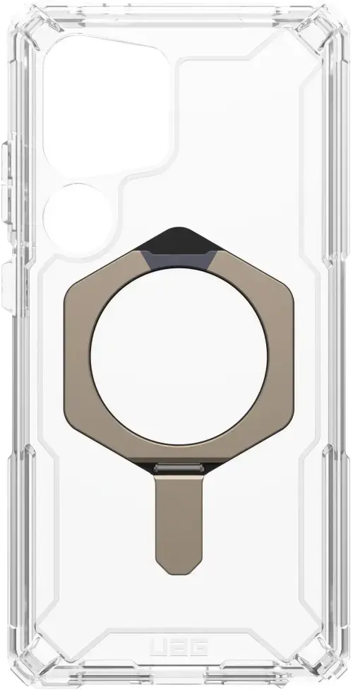 UAG Plasma XTE Samsung Galaxy S25 Ultra Hoesje Qi2 Magnet Clear Titanium afbeelding 19