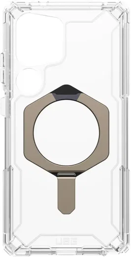 UAG Plasma XTE Samsung Galaxy S25 Ultra Hoesje Qi2 Magnet Clear Titanium afbeelding 19