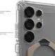 UAG Plasma XTE Samsung Galaxy S25 Ultra Hoesje Qi2 Magnet Clear Titanium afbeelding 6