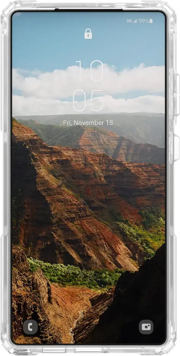 UAG Plasma XTE Samsung Galaxy S25 Ultra Hoesje Qi2 Magnet Clear Titanium afbeelding 26
