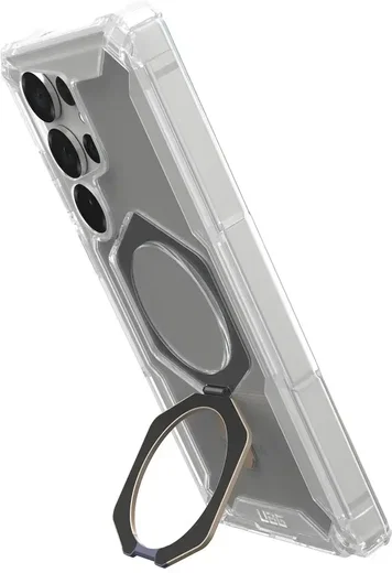 UAG Plasma XTE Samsung Galaxy S25 Ultra Hoesje Qi2 Magnet Clear Titanium afbeelding 12