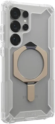 UAG Plasma XTE Samsung Galaxy S25 Ultra Hoesje Qi2 Magnet Clear Titanium afbeelding 14