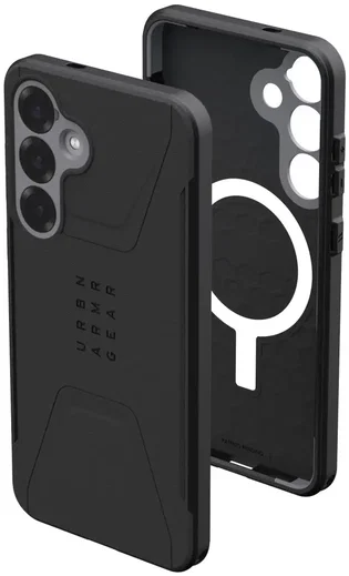 UAG Civilian Samsung Galaxy S25 Plus Hoesje Qi2 Magnet Back Cover Zwart afbeelding 12