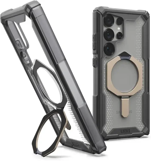UAG Plasma XTE Samsung Galaxy S25 Ultra Hoesje Qi2 Magnet Ash Titanium afbeelding 3