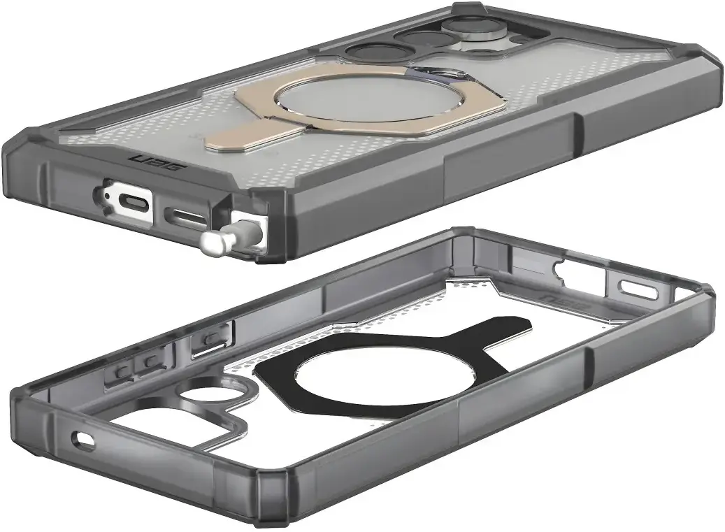 UAG Plasma XTE Samsung Galaxy S25 Ultra Hoesje Qi2 Magnet Ash Titanium afbeelding 5