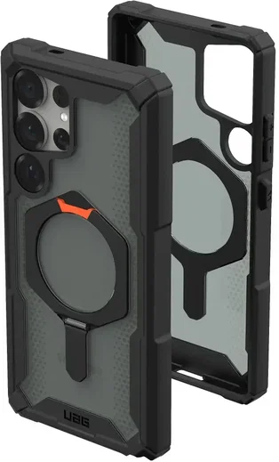 UAG Plasma XTE Samsung Galaxy S25 Ultra Hoesje Qi2 Magnet Zwart Oranje afbeelding 1