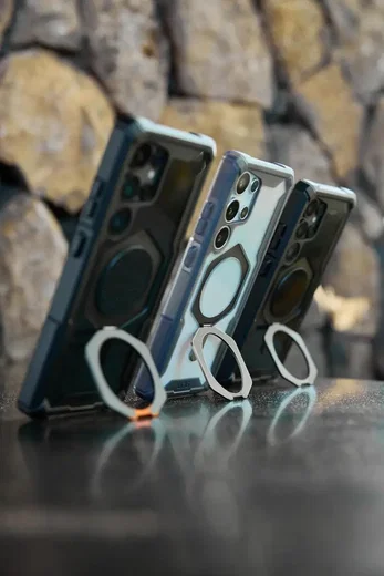UAG Plasma XTE Samsung Galaxy S25 Ultra Hoesje Qi2 Magnet Zwart Oranje afbeelding 5