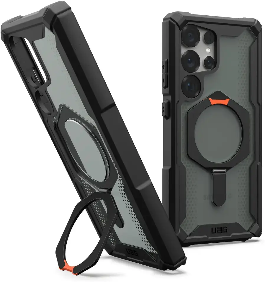 UAG Plasma XTE Samsung Galaxy S25 Ultra Hoesje Qi2 Magnet Zwart Oranje afbeelding 7