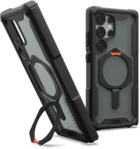 UAG Plasma XTE Samsung Galaxy S25 Ultra Hoesje Qi2 Magnet Zwart Oranje afbeelding 7