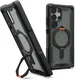 UAG Plasma XTE Samsung Galaxy S25 Ultra Hoesje Qi2 Magnet Zwart Oranje afbeelding 7