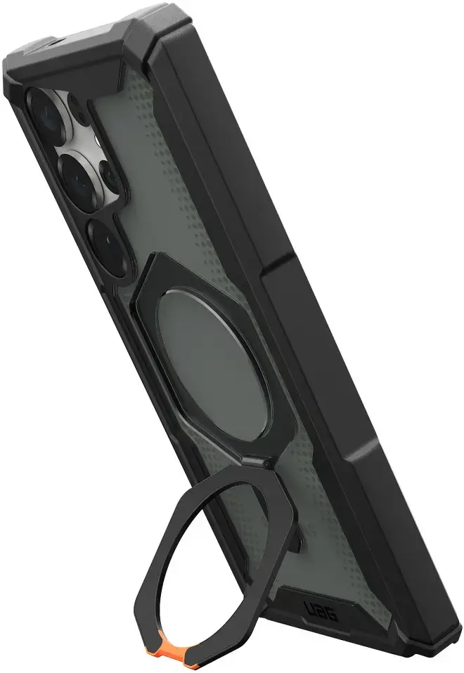 UAG Plasma XTE Samsung Galaxy S25 Ultra Hoesje Qi2 Magnet Zwart Oranje afbeelding 12