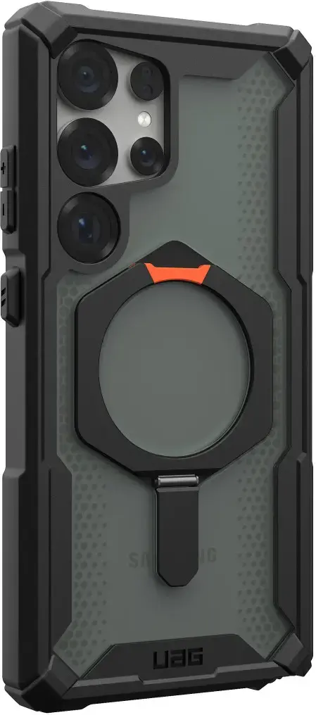 UAG Plasma XTE Samsung Galaxy S25 Ultra Hoesje Qi2 Magnet Zwart Oranje afbeelding 14
