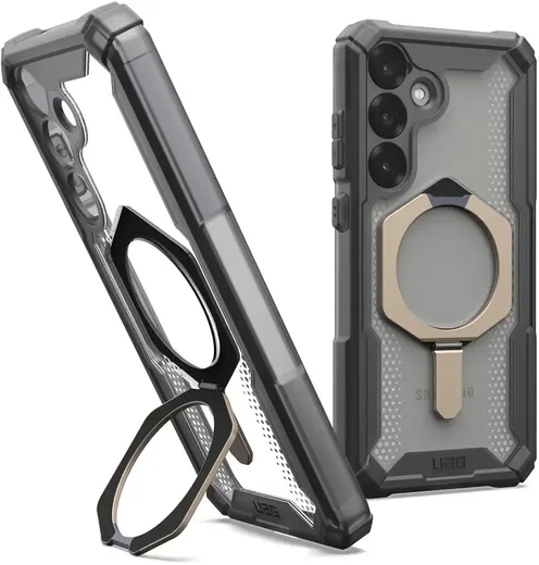 UAG Plasma XTE Samsung Galaxy S25 Plus Hoesje Qi2 Magnet Ash/Titanium afbeelding 1