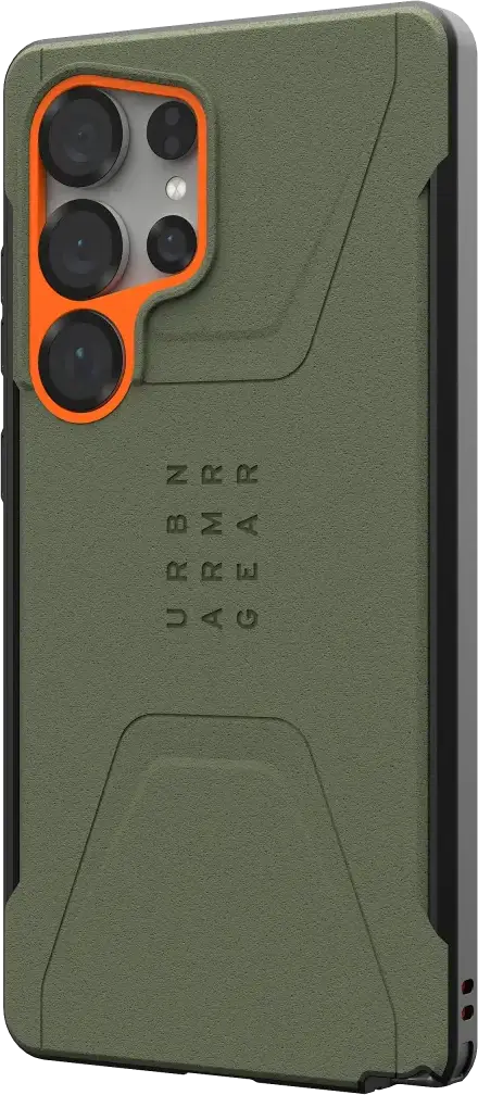 UAG Civilian Samsung Galaxy S25 Ultra Hoesje Qi2 Magnet Back Cover Olive afbeelding 12