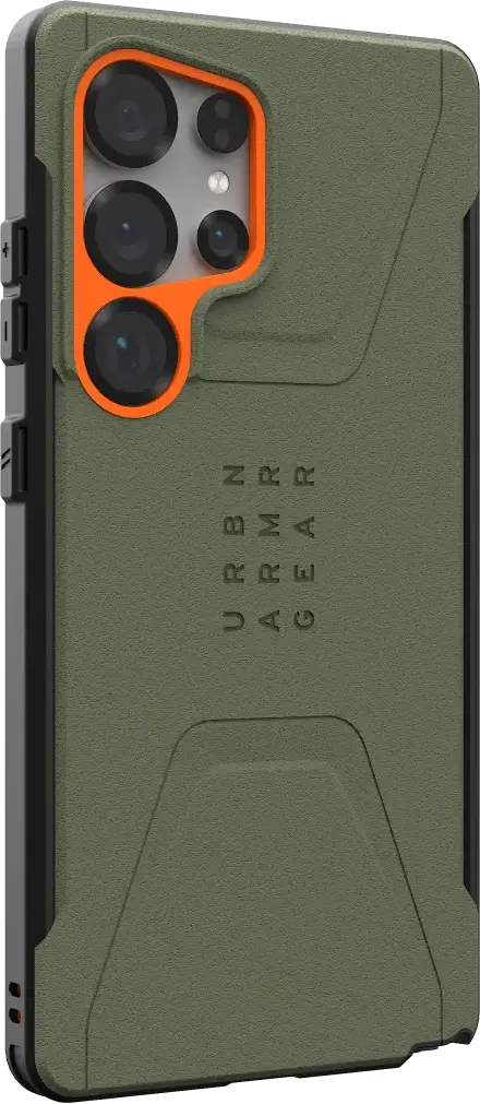 UAG Civilian Samsung Galaxy S25 Ultra Hoesje Qi2 Magnet Back Cover Olive afbeelding 13