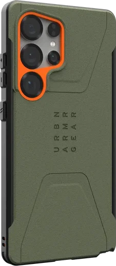UAG Civilian Samsung Galaxy S25 Ultra Hoesje Qi2 Magnet Back Cover Olive afbeelding 13