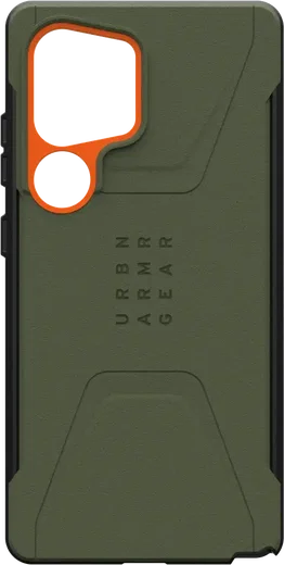 UAG Civilian Samsung Galaxy S25 Ultra Hoesje Qi2 Magnet Back Cover Olive afbeelding 21