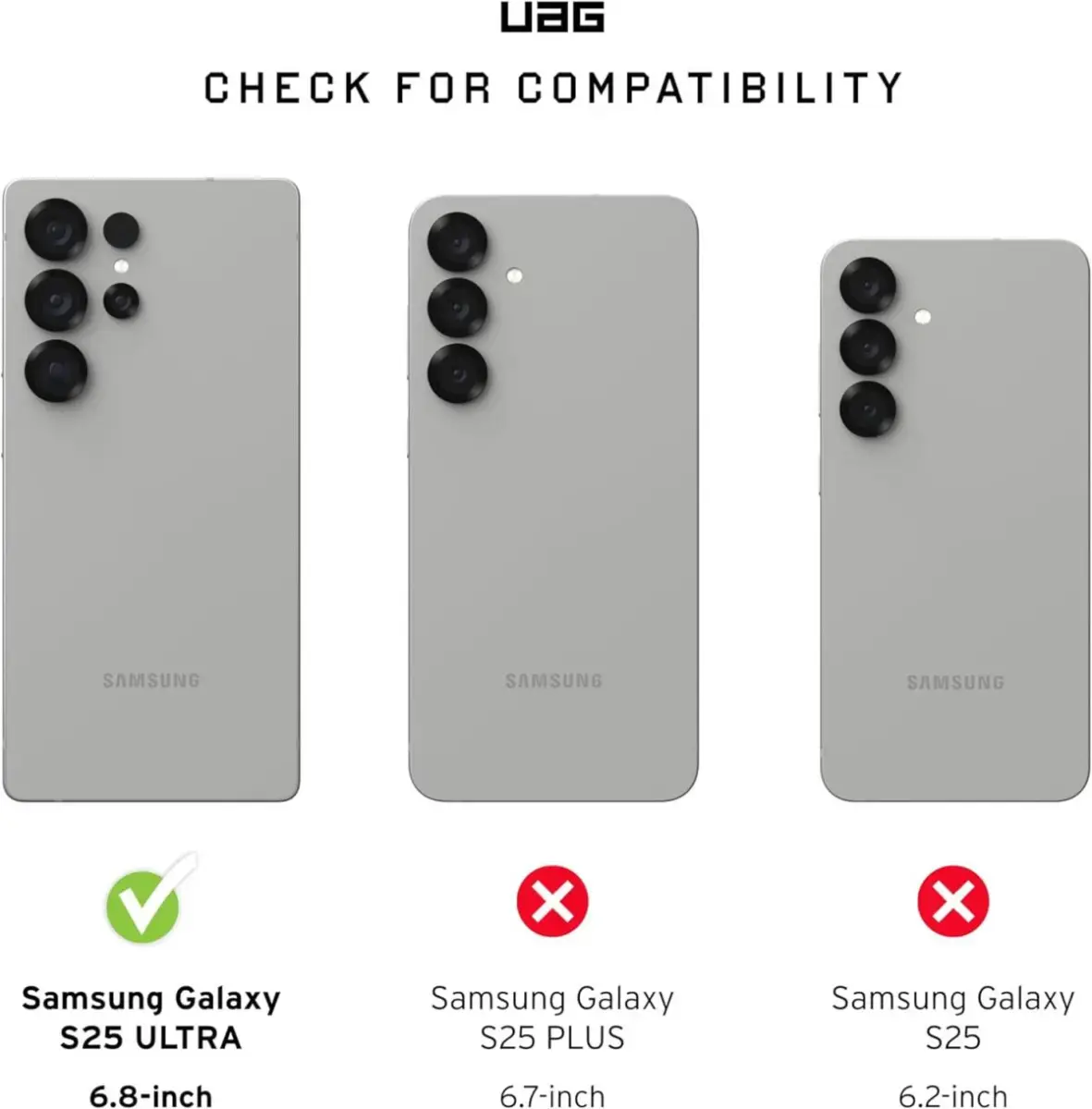 UAG Civilian Samsung Galaxy S25 Ultra Hoesje Qi2 Magnet Back Cover Olive afbeelding 9