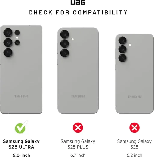 UAG Civilian Samsung Galaxy S25 Ultra Hoesje Qi2 Magnet Back Cover Olive afbeelding 9
