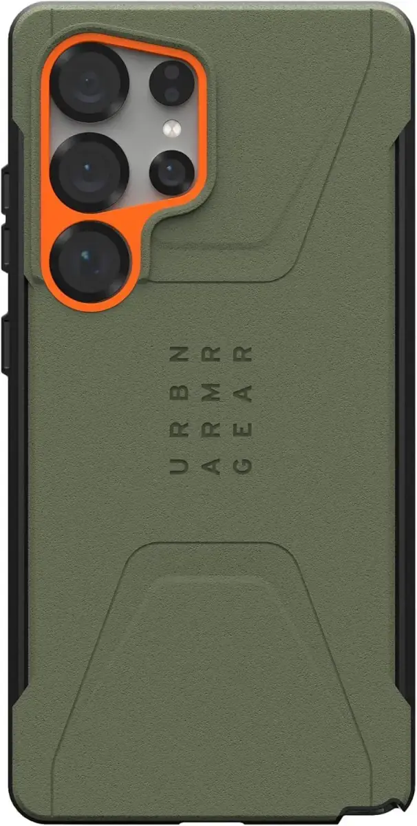 UAG Civilian Samsung Galaxy S25 Ultra Hoesje Qi2 Magnet Back Cover Olive afbeelding 24