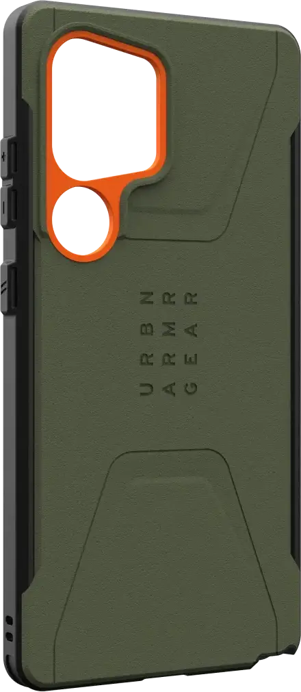 UAG Civilian Samsung Galaxy S25 Ultra Hoesje Qi2 Magnet Back Cover Olive afbeelding 22