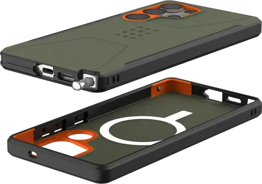 UAG Civilian Samsung Galaxy S25 Ultra Hoesje Qi2 Magnet Back Cover Olive afbeelding 20