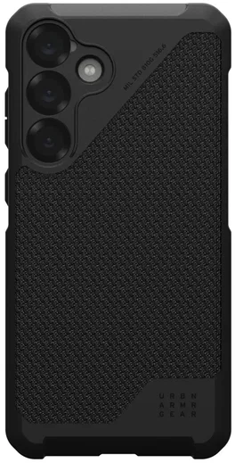 UAG Metropolis LT Samsung Galaxy S25 Plus Hoesje Qi2 Magnet Kevlar Zwart afbeelding 2