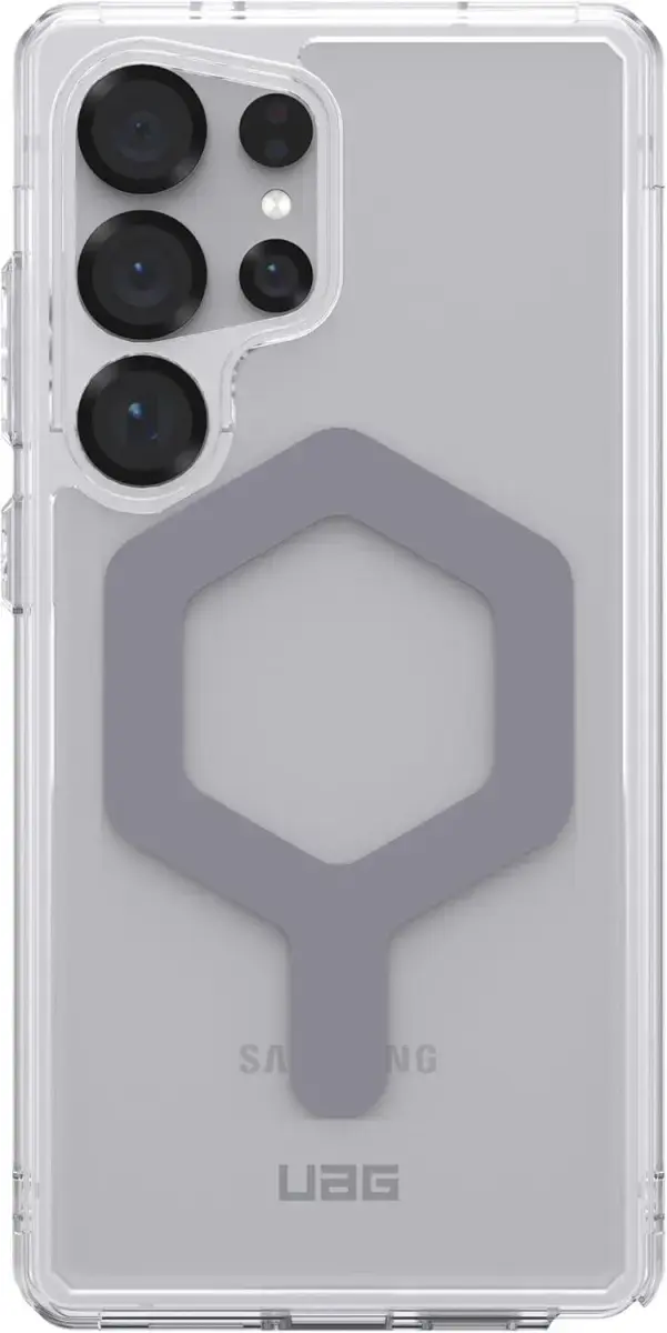 UAG Plyo Pro Samsung Galaxy S25 Ultra Hoesje MagSafe / Qi2 Magnet Ice Zilver afbeelding 8