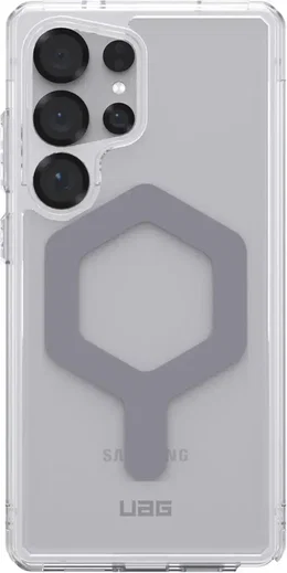 UAG Plyo Pro Samsung Galaxy S25 Ultra Hoesje MagSafe / Qi2 Magnet Ice Zilver afbeelding 8
