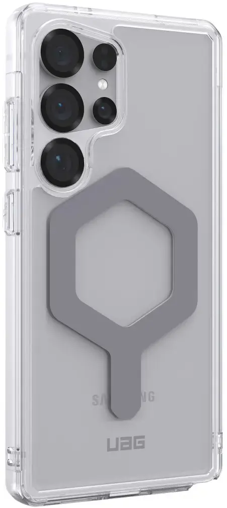 UAG Plyo Pro Samsung Galaxy S25 Ultra Hoesje MagSafe / Qi2 Magnet Ice Zilver afbeelding 13