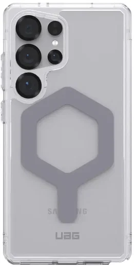 UAG Plyo Pro Samsung Galaxy S25 Ultra Hoesje MagSafe / Qi2 Magnet Ice Zilver afbeelding 14