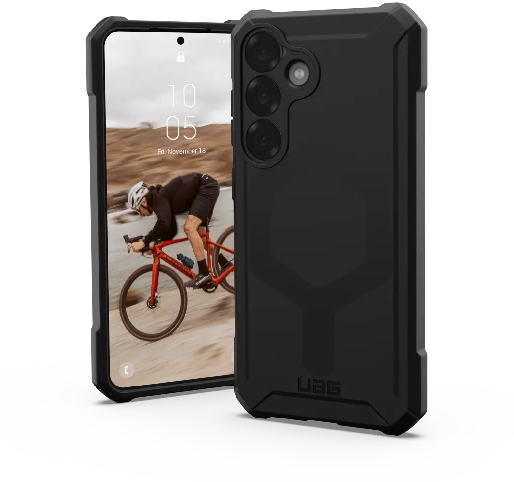 UAG Essential Armor Samsung Galaxy S25 Ultra Hoesje Qi2 Magnet Zwart afbeelding 1