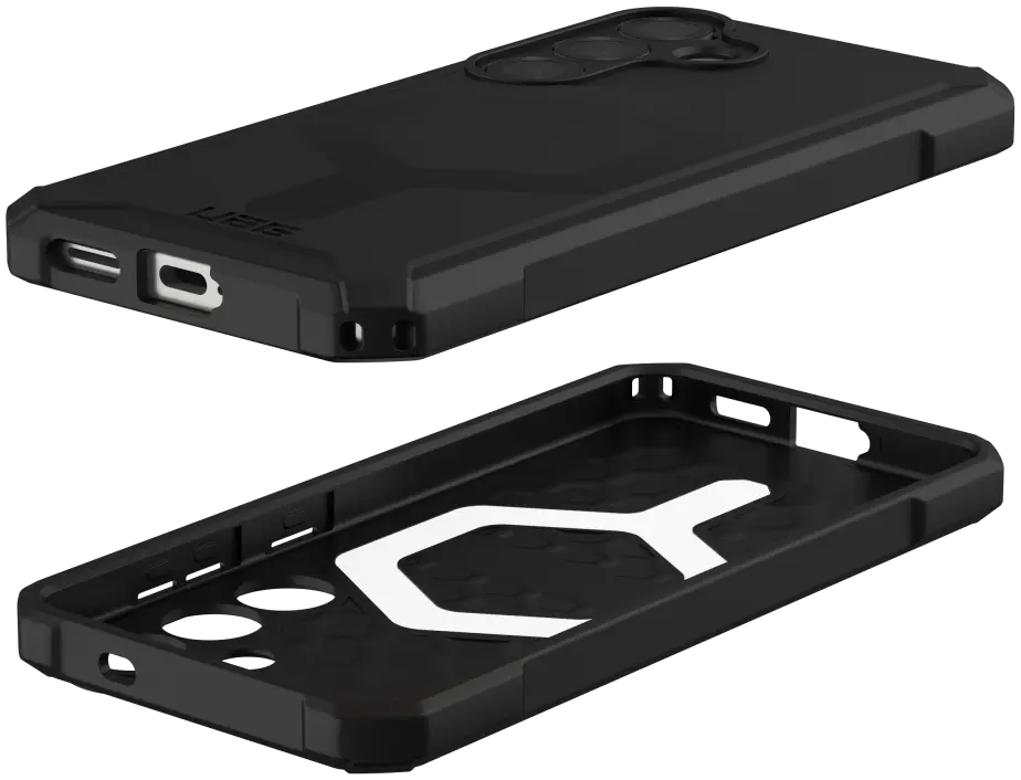 UAG Essential Armor Samsung Galaxy S25 Ultra Hoesje Qi2 Magnet Zwart afbeelding 15