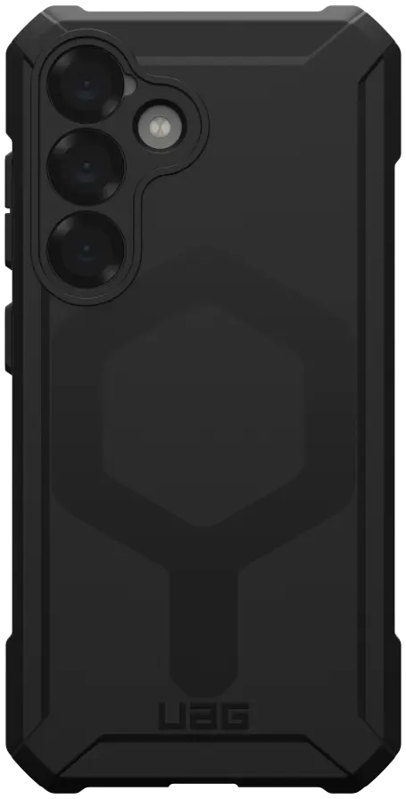 UAG Essential Armor Samsung Galaxy S25 Ultra Hoesje Qi2 Magnet Zwart afbeelding 2