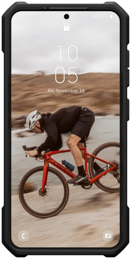 UAG Essential Armor Samsung Galaxy S25 Ultra Hoesje Qi2 Magnet Zwart afbeelding 3