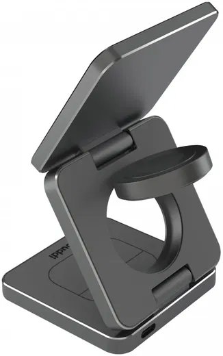 Buddi Power 3-in-1 Qi2 Draadloze MagSafe Oplader Smartphone/Apple Watch/AirPods afbeelding 7